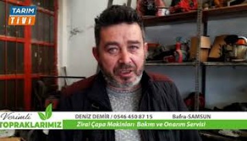 DENİZ USTA ; “ÇAPA ÖNCE BAKIM İSTER”