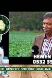 Kışlık Ürünlerde Sıvı Gübre Kullanımı