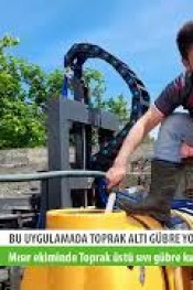 MISIR EKİMİNDE EZBER BOZAN UYGULAMA