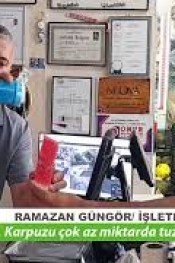 KARPUZU TUZLA TÜKETİN