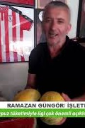 Süreyya Kavunu Tezgâhlarda Yerini Aldı
